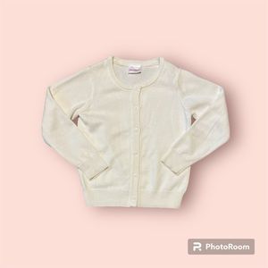🖤Hanna Andersson youth white cardigan🖤
